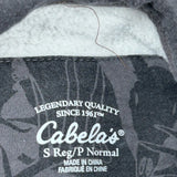 Cabelas Hoodie - Small Camo Polyester