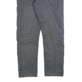 CARHARTT Mens Jeans Grey Slim Slim Straight Denim Medium W34 L27 Cotton Blend