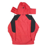 MAMMUT Womens Red & Black Outdoor Jacket M Polyester Zip Hooded