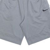 NIKE Mens Grey Sports Casual Shorts L W32 Polyester Comfortable Lightweight