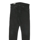 LEVI'S 512 Mens Jeans Black Slim Skinny Denim Raw W33 L32 Stretch Cotton Blend