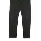 LEVI'S 512 Mens Jeans Black Slim Skinny Denim Raw W33 L32 Stretch Cotton Blend