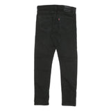 LEVI'S 512 Mens Jeans Black Slim Skinny Denim Raw W33 L32 Stretch Cotton Blend