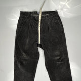 Polo By Ralph Lauren Cord Trousers - 35W 26L Grey Corduroy