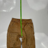 Carhartt Double Knee Carpenter Trousers - 30W 32L Brown Cotton