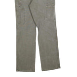 CARHARTT Mens Jeans Khaki Relaxed Straight Denim Medium W31 L32 Workwear