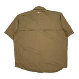 Carhartt Short Sleeve Shirt - 2XL Khaki Polyester