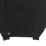 CHAMPION Mens Black Grand Valley State University Crew Neck M Cotton Sweatshirt