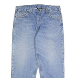 CARHARTT Mens Jeans Blue Relaxed Straight Denim Light W38 L30 Workwear