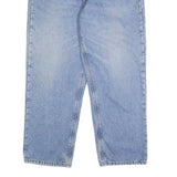 CARHARTT Mens Jeans Blue Relaxed Straight Denim Light W38 L30 Workwear