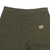 LAUREN RALPH LAUREN Womens Shorts Green Casual Cargo UK 12 W34 Cotton