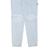 BLACK SALT Womens Relaxed Light Blue Denim Relaxed Fit W30 L31 Distressed Jeans