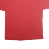 Mens Red San Diego State Graphic T-Shirt L Short Sleeve Crew Neck Casual Wear