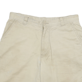 NAUTICA Mens Beige Casual Cotton Blend XL W34 Classic Fit Shorts