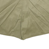 MIGROS Mens Shorts Beige Casual Plain L W34 Summer Cotton Lightweight