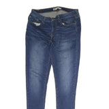 LEVI'S 535 Womens Slim Blue Denim Slim Jeans W32 L31 Stylish Classic Cotton