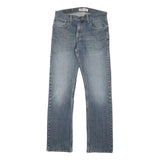 LEVI'S 505 Mens Jeans Blue Regular Straight Denim Medium W30 L31 Classic Cotton