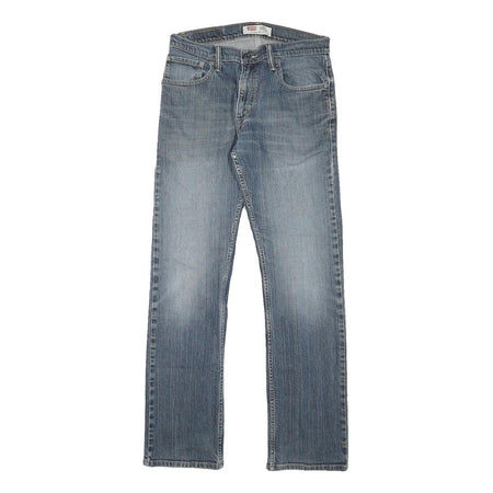 LEVI'S 505 Mens Jeans Blue Regular Straight Denim Medium W30 L31 Classic Cotton