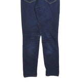 LEVI'S 721 Womens Jeans Blue Slim Skinny Denim Medium W25 L25 Stretch Zip Fasten