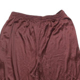 CHAMPION Mens Shorts Maroon M W30 Mesh MMA Logo Casual Athletic