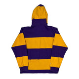 Barbarian Striped Rugby Shirt - Small Yellow Cotton