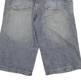 PDI JEANS Womens Shorts Blue Denim Casual XS W28 Cotton Blend