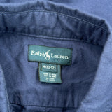 Age 10-12 Ralph Lauren Shirt - Medium Blue Cotton