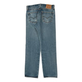 501 Levis Jeans - 32W 29L Blue Cotton