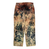 Carhartt Tie-Dye Carpenter Pants - 32W 32L Multicoloured Cotton