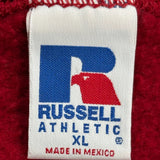 Russell Athletic Sweatshirt - XL Red Cotton