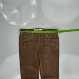 518 Levis Bell Bottoms Pants - 30W US 4 Brown Corduroy