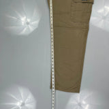 Wrangler Cargo Trousers - 34W 30L Beige Cotton