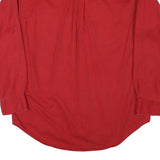 TOMMY HILFIGER Mens Red Regular Fit Shirt M Classic Button Down Collar