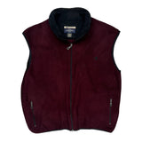 Champion Vest - Large Burgundy Polyester