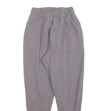 GYMSHARK Womens Joggers Grey XS W24 L25 Slim Tapered Fit Cotton Blend Casual