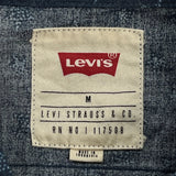 Levis Short Sleeve Shirt - Medium Blue Cotton