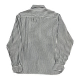 Tommy Hilfiger Striped Shirt - XL Black & White Linen