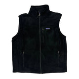 Synchilla Patagonia Fleece Vest - XL Black Polyester