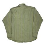 Patagonia Striped Shirt - 2XL Green Cotton