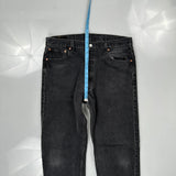501 Levis Jeans - 34W 34L Grey Denim