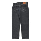 Levis Contrast Stitch Jeans - 32W 30L Gray Denim