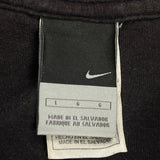 Nike Graphic T-Shirt - Large Black Cotton