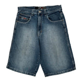 Lot 29 Denim Shorts - 36W 12L Blue Cotton