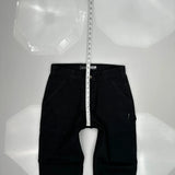 Carhartt Double Knee Carpenter Pants - 31W 30L Black Cotton