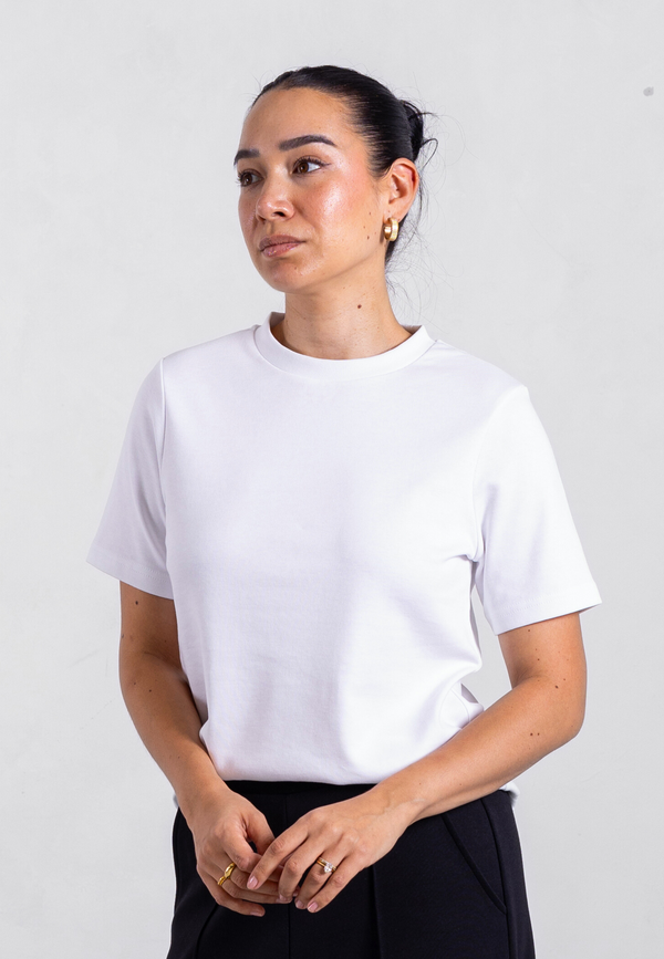 Organic Cotton Relaxed Fit T-Shirt, White
