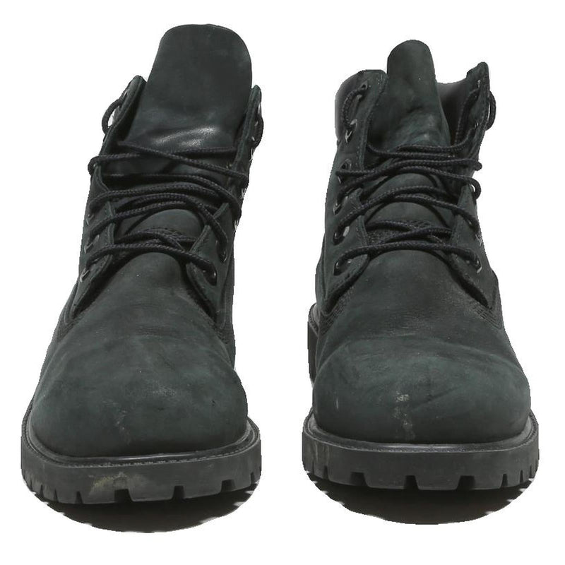 TIMBERLAND Mens Black Leather Ankle Boots UK 5.5 Durable Outdoor Workwear