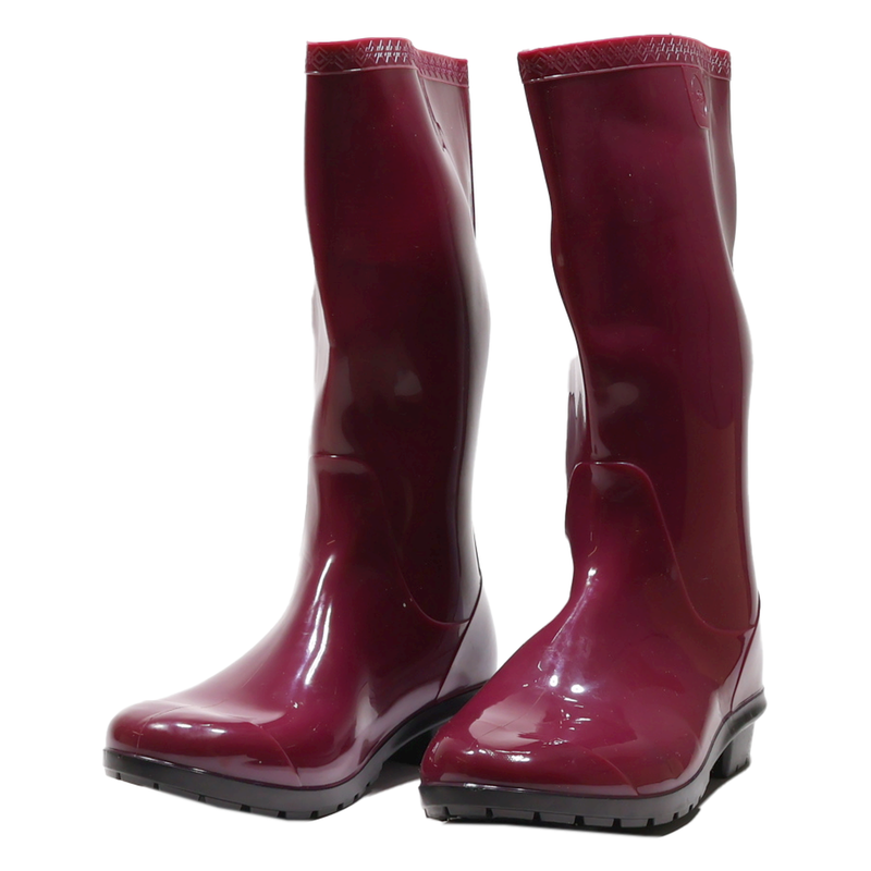 UGG Wellie Boots Pink Synthetic Womens UK 5