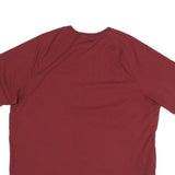 CARHARTT Mens Maroon Pocket T-Shirt XL Short Sleeve Crew Neck Workwear Casual