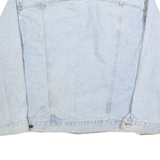 LEVI'S Mens Blue Denim Jacket XL Button Closure Classic Casual Regular Fit Long