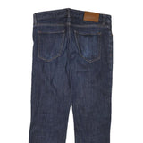 BOSS Mens Jeans Blue Regular Straight Denim Medium W32 L27 Stylish Classic Zip